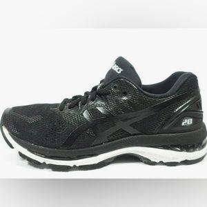 Asics Womens Gel Nimbus 20 Running Shoes in Black